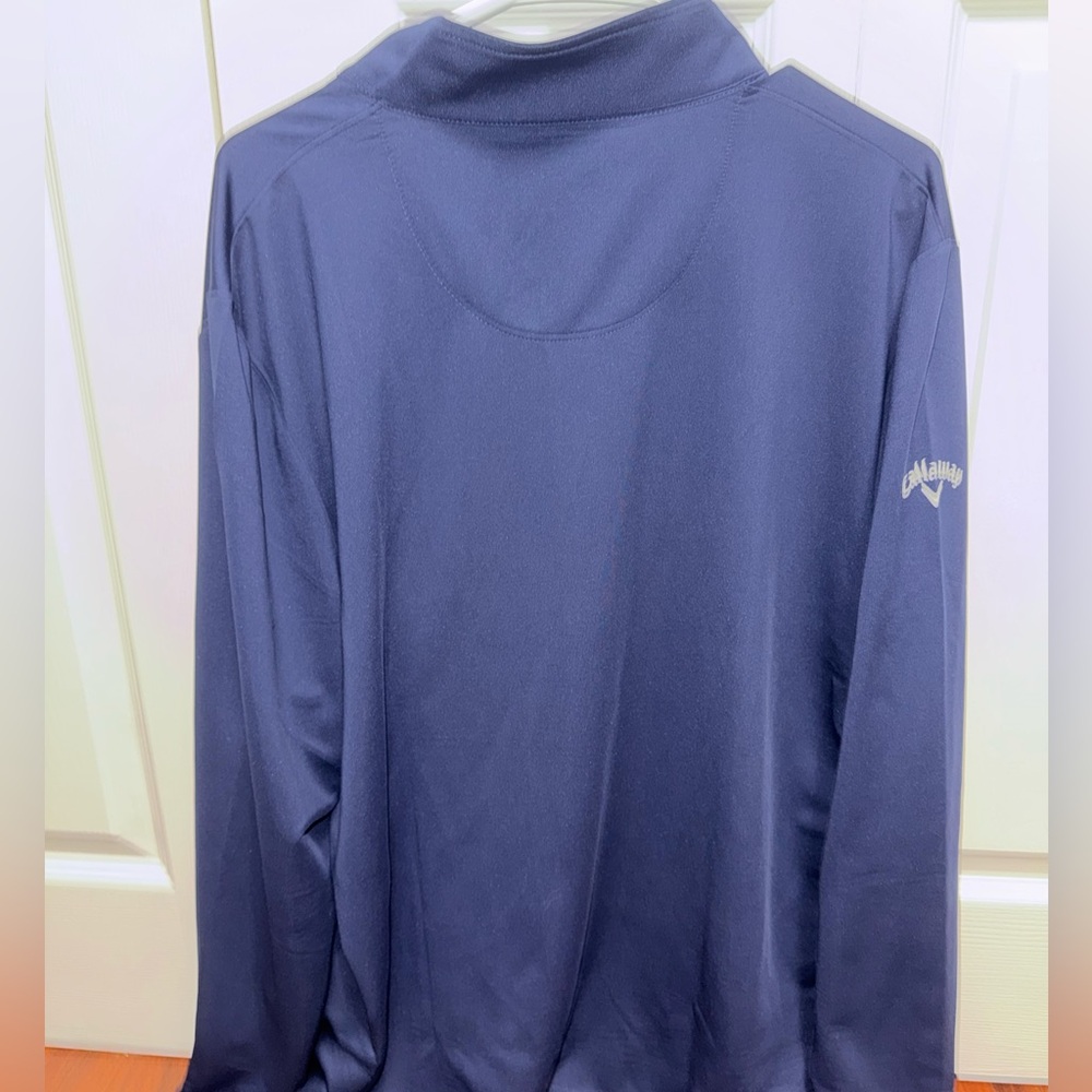 Men’s Callaway Sun Protection 1/4 zip pullover - Picture 4 of 5